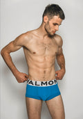 Premium Comfort Sustainable Bamboo Fiber Boxers Blue | VALMONT