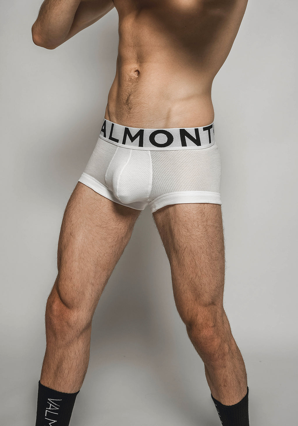 Premium Comfort Sustainable Bamboo Fiber Boxers White | VALMONT