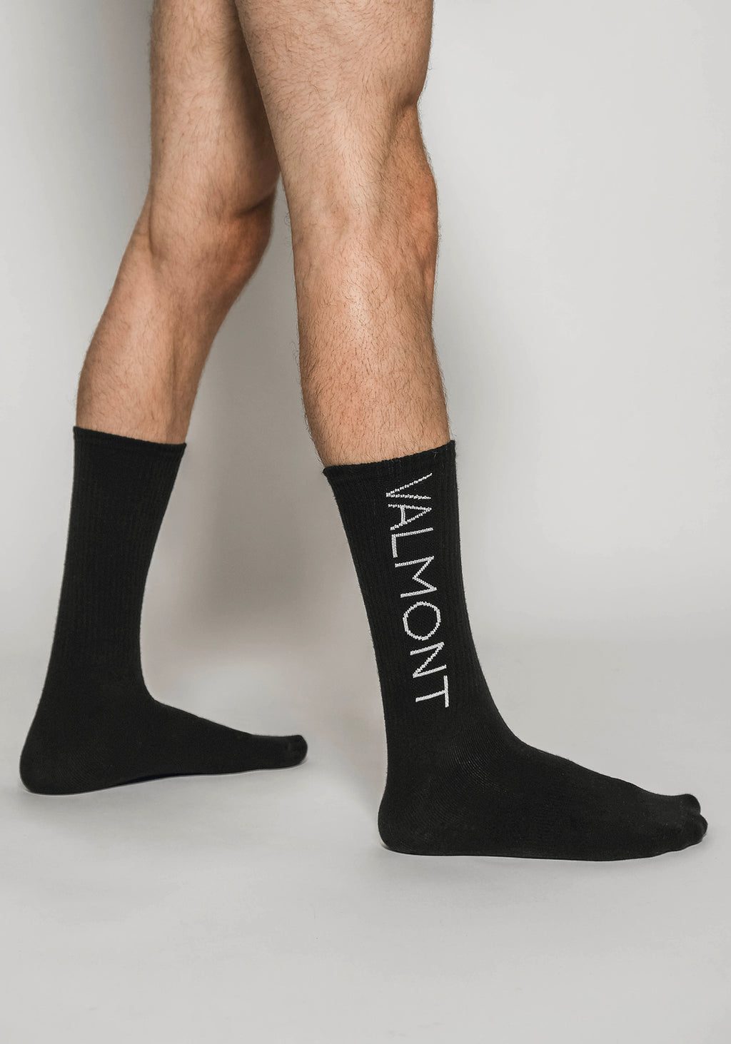 VALMONT Crew Sock Black